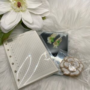 New PM AGENDA Refill Pages, (2) Agenda Charms (1) Unbranded Keychain